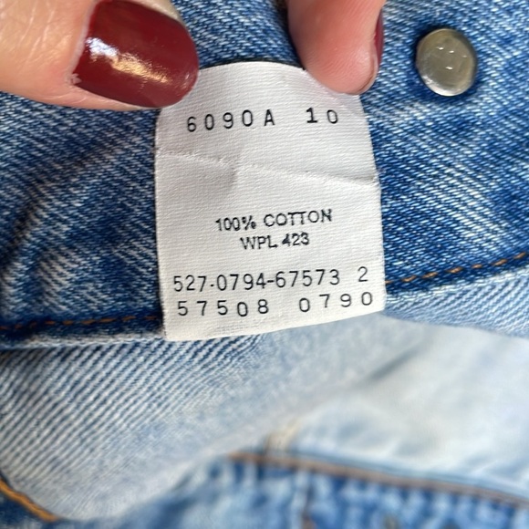 Vintage 90s Orange Tab Levi’s Denim Jacket - Picture 4 of 11